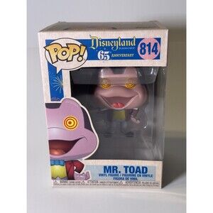 Funko Pop! Vinyl: Disney - Mr. Toad #814 65th Anniversary SEE PICTURES